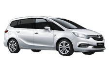 Car Hire Holloway - Vauxhall Zafira 5 + 2 - Minibus hire Holloway